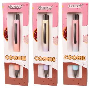 Długopis automatyczny Cookie w etui GB. Wydawca: CRESCO. Multiszop.pl Opakowanie Długopis automatyczny Cookie w etui GB