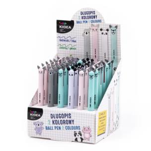 Długopis automatyczny z uszami 2 kolory (36szt). Wydawca: Derform. Multiszop.pl Opakowanie Długopis automatyczny z uszami 2 kolory (36szt)
