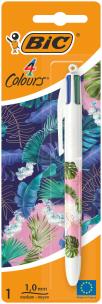 Długopis BIC 4 Colours Message Botanical AST blister 1 szt. mix. Wydawca: Bic. Multiszop.pl Opakowanie Długopis BIC 4 Colours Message Botanical AST blister 1 szt. mix