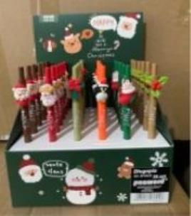 Opakowanie Długopis Boże Narodzenie niebieski (36szt)