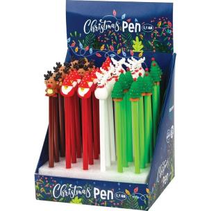 Okładka książki Długopis Christmas 0,7mm z nakładką (36szt)