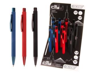 Długopis City (12szt). Wydawca: CRESCO. Multiszop.pl Opakowanie Długopis City (12szt)