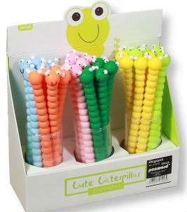 Opakowanie Długopis cute caterpillar (30szt)