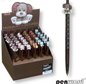 Opakowanie Długopis fashion pet (36szt)