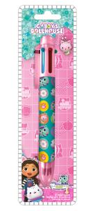 Opakowanie Długopis Gabby's Dollhouse 6 kolorów GD00027