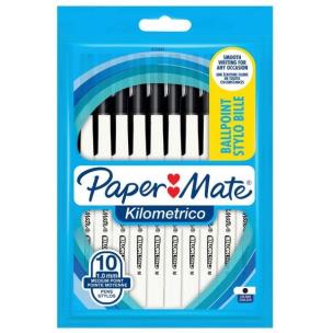 Opakowanie Długopis Kilometrico 1,0mm czarny 10szt