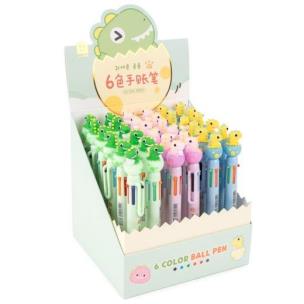 Opakowanie Długopis kulkowy 6-kolorowy Egg Dragon (36szt)