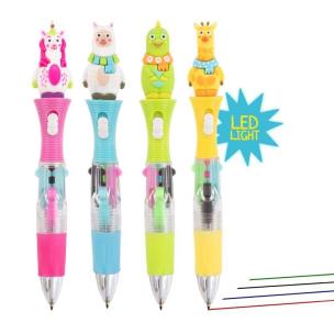 Długopis Led z figurką 4 kolory Magic Moments 1szt.mix. Wydawca: TRENDHAUS. Multiszop.pl Opakowanie Długopis Led z figurką 4 kolory Magic Moments 1szt.mix