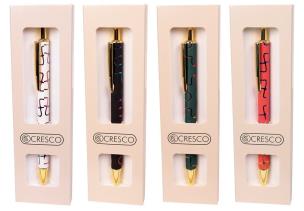 Długopis Loop w etui GB mix. Wydawca: CRESCO. Multiszop.pl Opakowanie Długopis Loop w etui GB mix