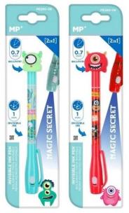 Opakowanie Długopis magiczny UV z podwójną końcówką Potwory