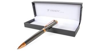 Opakowanie Długopis metalowy + wkłady Crater szary