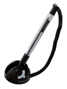 Opakowanie Długopis na sprężynce Q-connect niebieski KF00841 0,7mm.blister