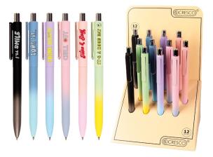 Długopis Note (12szt). Wydawca: CRESCO. Multiszop.pl Opakowanie Długopis Note (12szt)