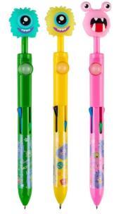 Opakowanie Długopis obrotowy Kosmiczne Stworki 4w1 (24szt)