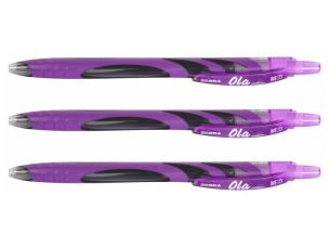 Opakowanie Długopis Ola fioletowy (12szt)