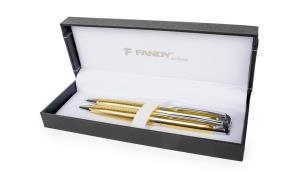 Opakowanie Długopis + oówek automatyczny Aquila złoty