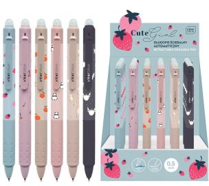 Opakowanie Długopis ścieralny automat. Cute Girl (24szt)