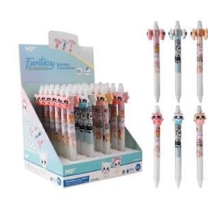 Opakowanie Długopis ścieralny wirujący Kotek (24szt)