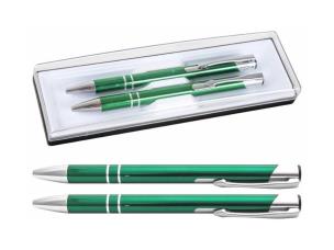 Opakowanie Długopis Ving BM ciemnozielony + ołówek automat.