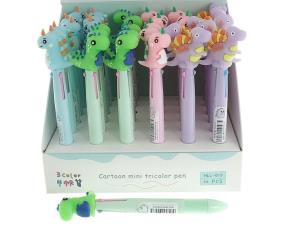 Opakowanie Długopis wielokolorowy z dinozaurem (36szt)