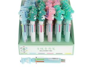 Opakowanie Długopis wielokolorowy z dinozaurem (36szt)