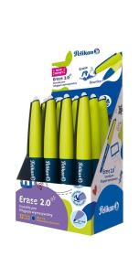 Długopis wymazywalny Erase 2.0 niebieski (12szt). Wydawca: Pelikan. Multiszop.pl Opakowanie Długopis wymazywalny Erase 2.0 niebieski (12szt)