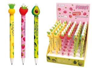 Długopis wymazywalny Fruit (36szt). Wydawca: CRESCO. Multiszop.pl Opakowanie Długopis wymazywalny Fruit (36szt)