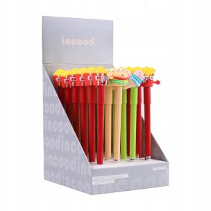 Opakowanie Długopis wymazywalny Popcorn Frytki (24szt)