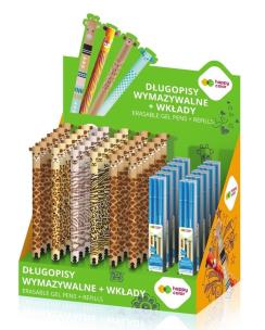 Długopis wymazywalny Safari (36szt) + wkłady 12szt. Wydawca: GDD. Multiszop.pl Opakowanie Długopis wymazywalny Safari (36szt) + wkłady 12szt