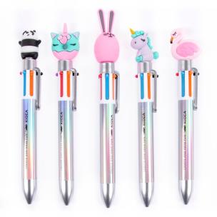 Opakowanie Długopis z figurką 6 kolorów KIDEA