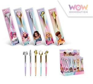 Długopis z toperem WOW mix wzorów WOW00003. Wydawca: Kids Euroswan. Multiszop.pl Opakowanie Długopis z toperem WOW mix wzorów WOW00003