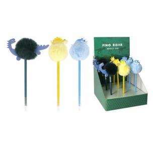 Opakowanie Długopis z zatyczką Dino czarny (9szt)