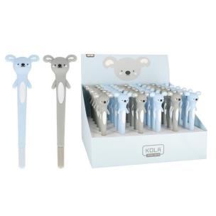 Opakowanie Długopis z zatyczką Koala niebieski (36szt)