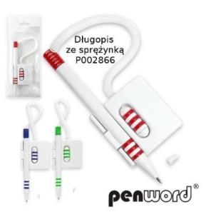 Opakowanie Długopis ze sprężynką MIX