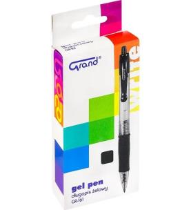 Opakowanie Długopis żelowy GR-161 czarny (12szt) GRAND