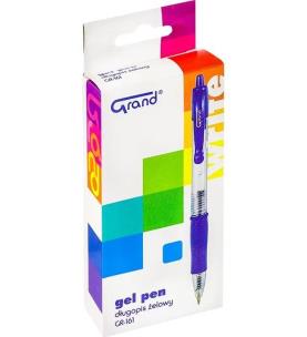 Długopis żelowy GR-161 niebieski (12szt) GRAND. Wydawca: Grand. Multiszop.pl Opakowanie Długopis żelowy GR-161 niebieski (12szt) GRAND