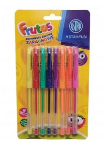 Opakowanie Długopisy żelowe zapachowe 8kol ASTRA