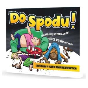 Opakowanie Do Spodu - zestaw 4 gra alkoholowa