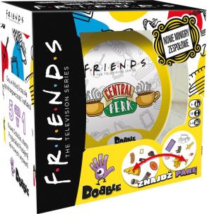 Dobble Friends REBEL. Wydawca: Rebel. Multiszop.pl Opakowanie Dobble Friends REBEL