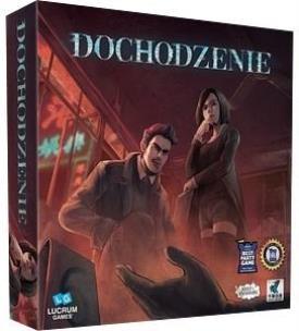 Dochodzenie LUCRUM GAMES. Wydawca: Lucrum Games. Multiszop.pl Opakowanie Dochodzenie LUCRUM GAMES