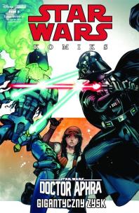 Okładka książki DOCTOR APHRA GIGANTYCZNY ZYSK STAR WARS KOMIKS 2/2019