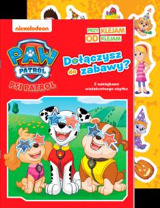 Okładka książki Dołączysz do zabawy? Psi Patrol. Przyklejam Odklejam