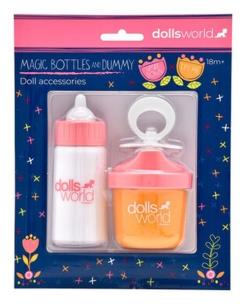 Opakowanie Dolls World Magiczne butelki mleko sok i smoczek