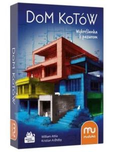 Dom Kotów MUDUKO. Wydawca: Muduko. Multiszop.pl Opakowanie Dom Kotów MUDUKO