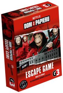 Dom z papieru (Sezon 1). Wydawca: G3. Multiszop.pl Opakowanie Dom z papieru (Sezon 1)