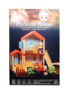 Opakowanie Domek księżniczki na baterie