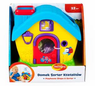Okładka książki Domek Sorter Kształtów DUMEL