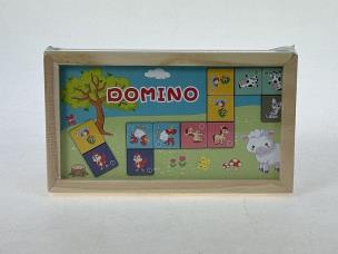 Opakowanie Domino drewniane Zwierzątka