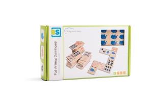 Opakowanie Domino drewniane Zwierzątka