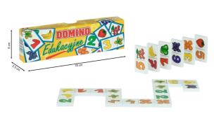 Domino Edukacyjne małe. Wydawca: Moneks. Multiszop.pl Opakowanie Domino Edukacyjne małe